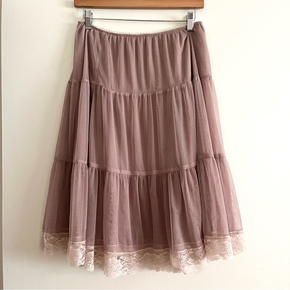 Dresses & Skirts - Layered Lace Tulle A-Line Fairy Skirt ✨